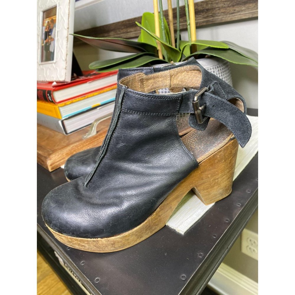 Free People Amber Orchard Clogs Black 39 - Picture 9 of 12